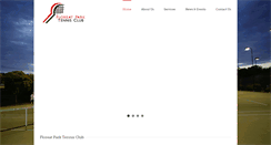 Desktop Screenshot of floreatparktennisclub.org.au
